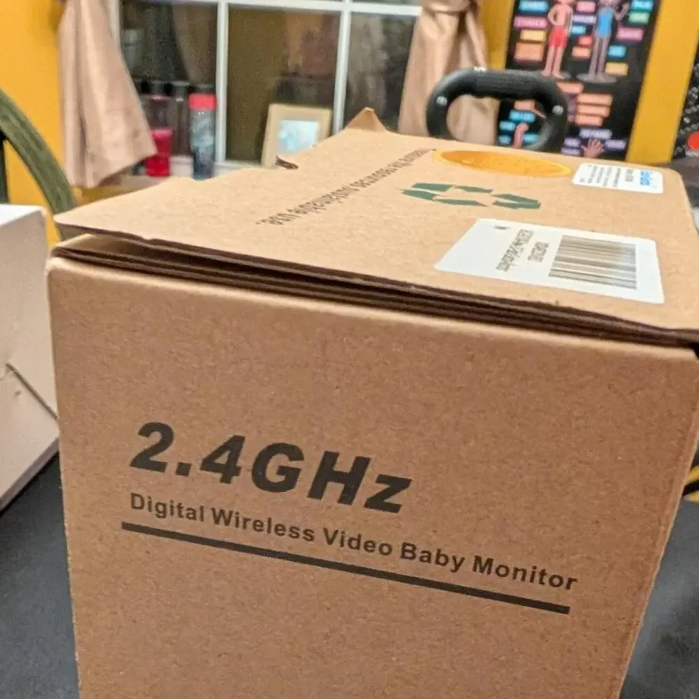 Babyganics 24ghz wireless video baby
